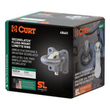 Curt SecureLatch Flush-Mount Lunette Ring (60000lbs 2-1/2in I.D.)