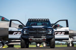 KC HiLiTES 17-18 Ford Raptor 57in. Pro6 Gravity LED 9-Light 180w Combo Beam Overhead Light Bar Sys