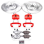 Power Stop 06-09 Audi A3 Z26 Street Kit w/ Calipers - Front