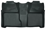 Husky Liners 07-13 Chevy Silverado 1500/2500HD Crew Cab PU Weatherbeater Grey 2nd Seat Floor Liner