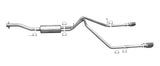 Gibson 15-19 Chevrolet Colorado LT 2.5L 2.25in Cat-Back Dual Split Exhaust - Stainless