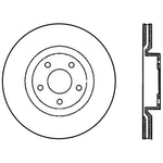 Stoptech 06-08 Cadillac XLR-V Supercharged / 05-09 Corvette (Z51) Front High Carbon Cryo Rotor