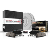 Power Stop 08-14 Cadillac CTS Rear Z17 Evolution Geomet Coated Brake Kit