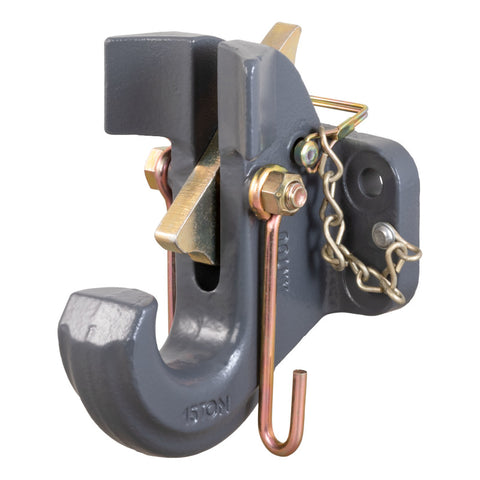 Curt SecureLatch Pintle Hook (24000lbs 2-1/2in / 3in Lunette)