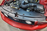 JLT 05-09 Ford Mustang GT/V6 Black Textured Full Length Radiator Support Cover