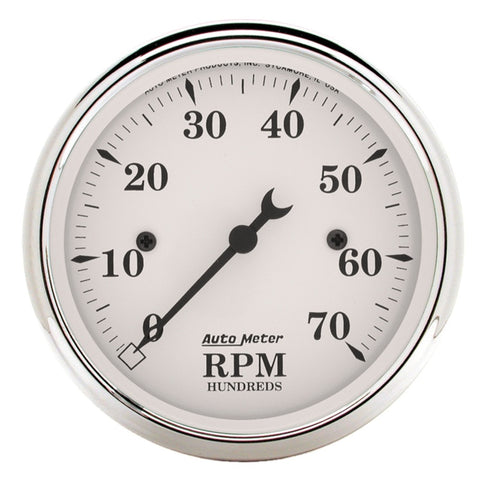 Autometer 3 1/8 inch 7000rpm Old Tyme Tachometer