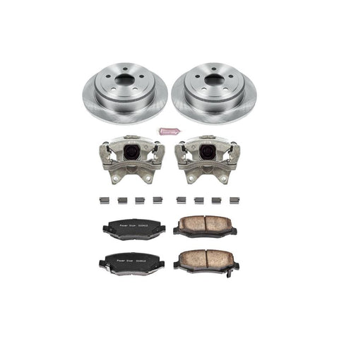Power Stop 07-17 Jeep Wrangler Autospecialty Kit w/ Calipers - Rear