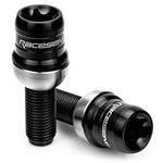 Raceseng TLR-1 Titanium Lug Bolt Set - M14x1.5mm / R14 Floating Seat - Brushed Black