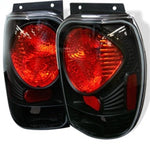 Spyder Ford Explorer 98-01 (Except 2001 Sport & Sport Trac) Euro Tail Lights Blk ALT-YD-FEXP98-BK