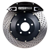 StopTech 91-05 Acura NSX Front BBK w/Black ST-40 Calipers Drilled 328x28mm Rotors