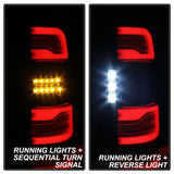 Spyder Dodge Ram 19-20 LED Tail Light Black ALT-YD-DR19HAL-SEQ-BK