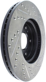StopTech 09-10 Acura TSX/ 08-10 Honda Accord Coupe Right Front Slotted & Drilled Rotor