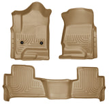 Husky Liners 2015 Chevy/GMC Tahoe/Yukon WeatherBeater Combo Tan Floor Liners