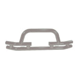 Rugged Ridge 3-In Tube Front Winch Bumper Titanium 76-06 CJ&Wrang