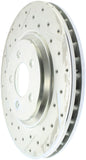 StopTech Select Sport 94-04 Ford Mustang Slotted and Drilled Rotor