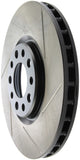 StopTech 13-14 Dodge Dart / 2015 Jeep Renegade / 2015 Chrysler 200 Slotted Left Front Rotor
