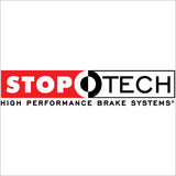 StopTech 94-04 Ford Mustang Front BBK Silver ST-40 355x32mm Zinc Coated Drilled Rotors