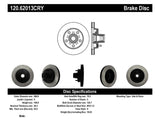 Stoptech 89-92 Chevy Camaro/89-95 S-10 Blazer 2WD / 89-92 Pontiac Firebird CRYO-STOP Brake Rotors