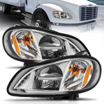 ANZO 2002-2014 Freightliner M2 LED Crystal Headlights (Pair)