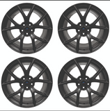 Ford Racing 2015-2020 MUSTANG 19" X 10.5" & 19" X 11" WHEEL KIT W/ TPMS KIT - MATTE BLACK