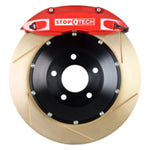 StopTech 92-00 Lexus SC300 Rear BBK Red ST-60 Calipers Zinc Slotted 355x32mm Rotors/Pads/SS Line