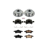 Power Stop 99-04 Jeep Grand Cherokee Autospecialty Kit w/ Calipers - Rear