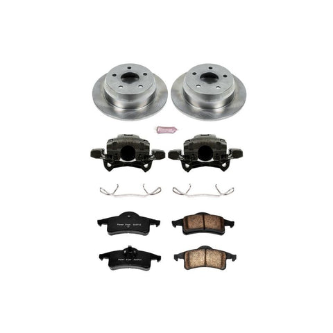 Power Stop 99-04 Jeep Grand Cherokee Autospecialty Kit w/ Calipers - Rear