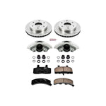Power Stop 99-00 Cadillac Escalade Autospecialty Kit w/ Calipers - Front