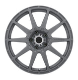 Method MR501 RALLY 17x8 +42mm Offset 5x4.5 67.1mm CB Titanium Wheel