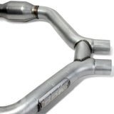 Ford Mustang 3.7L V6 1-3/4 Long Tube Headers and Midpipe Kit 11-17