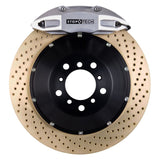 StopTech BBK 14-15 BMW M3 / M4 Rear Silver ST-40 Calipers 380x32 Zinc Drilled Rotors