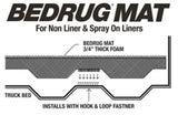 BedRug 15-16 GM Colorado/Canyon 5ft Bed Mat (Use w/Spray-In & Non-Lined Bed)