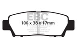 EBC 95-96 Toyota Avalon 3.0 Greenstuff Rear Brake Pads