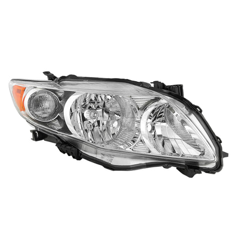 xTune Toyota Corolla 2009-2010 Passenger Side Headlight -OEM Left HD-JH-TCO09-OE-R