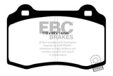 EBC 04-05 Cadillac CTS-V 5.7 Orangestuff Rear Brake Pads