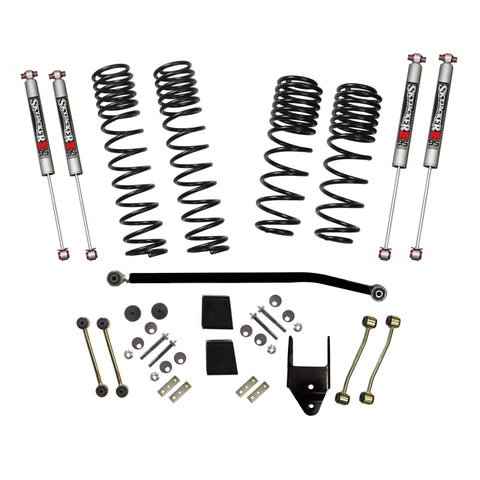 Skyjacker Diesel 3.5-4in Dual Rate Long Trvl Sus Lift Kit w/M95 Mono Shocks - 2020 Jeep JL 4WD Rub