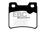 EBC 94-96 Saab 900 2.0 Turbo Greenstuff Rear Brake Pads