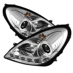 Spyder Mercedes Benz SLK 05-10 Projector Xenon/HID Model- DRL Chrm PRO-YD-MBSLK05-HID-DRL-C