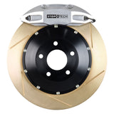 StopTech 14-15 Chevy Corvette Z51 Rear BBK w/ Silver ST-41 355x32mm Zinc Coated Slotted Rotors