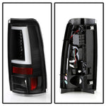 Spyder 99-02 GM Silverado (Does Not Fit Stepside) LED Tail Lights -All Black ALT-YD-CS99V2-LED-BKV2