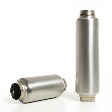 Ticon Industries 17in OAL 2.5in In/Out Ultralight Titanium Muffler