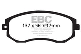 EBC 2012+ Subaru BRZ/FRS/86 2.0L Bluestuff Rear Brake Pads