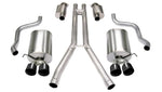 Corsa 04-08 Cadillac XLR 4.6L 25in Cat-Back Dual Rear w Twin 35in Black Pro-Series Tips