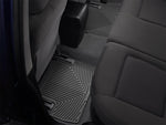 WeatherTech 07-11 Chevrolet Tahoe Front/Rear/and Rear Rubber Mats - Black