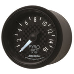 Autometer GT Series 52mm Full Sweep Electronic 0-1600 Deg F EGT/Pyrometer Gauge