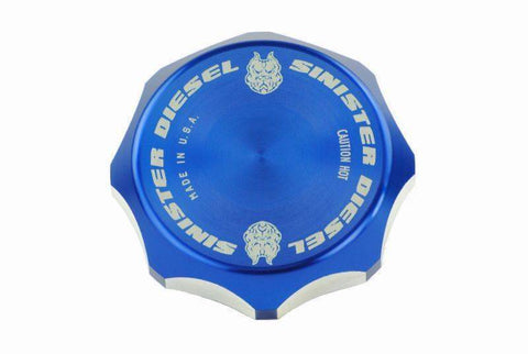 Sinister Diesel 1999-2010 Ford Powerstroke 7.3L/6.0L/6.4L 2007.5-19 Dodge Cummins 6.7L Oil Fill Cap