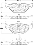 StopTech Street Select Brake Pads w/Hardware - Rear