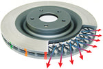 DBA T3 5000 Series Replacement Slotted Rotor