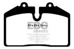 EBC 92-93 Porsche 911 (964) 3.6 Carrera RS America Redstuff Front Brake Pads