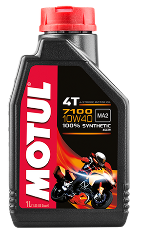 Motul 1L 7100 4-Stroke Engine Oil 10W40 4T - Single